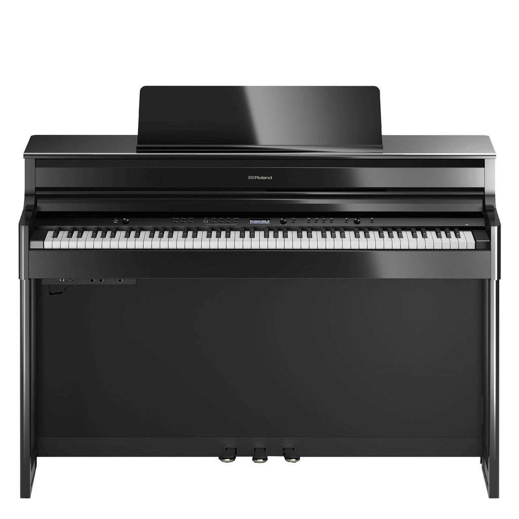 Roland HP-704 Digital Home Piano - Polished Ebony