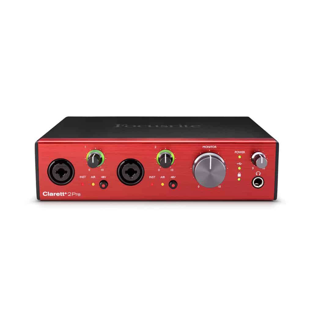 Focusrite Clarett+ 2Pre Audio Interface