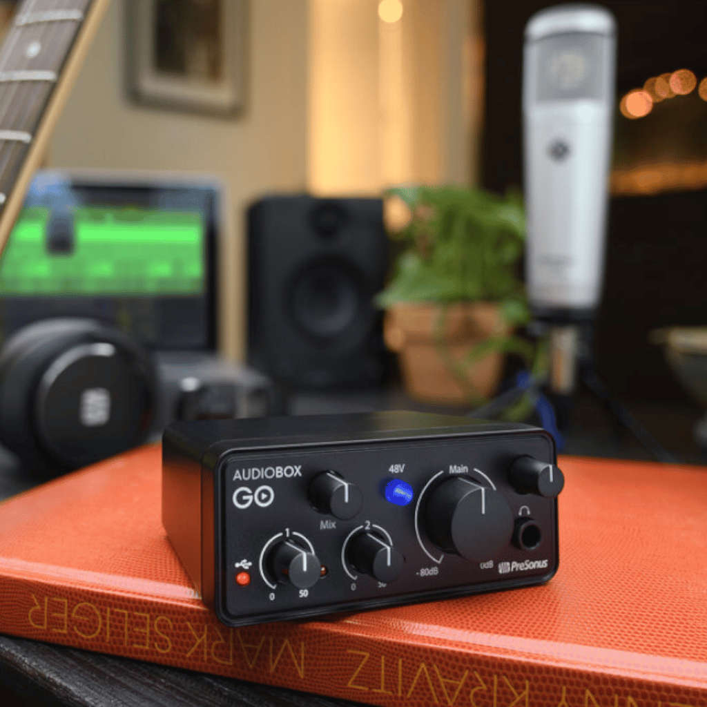 PreSonus AudioBox GO Ultracompact 2x2 USB-C Audio Interface