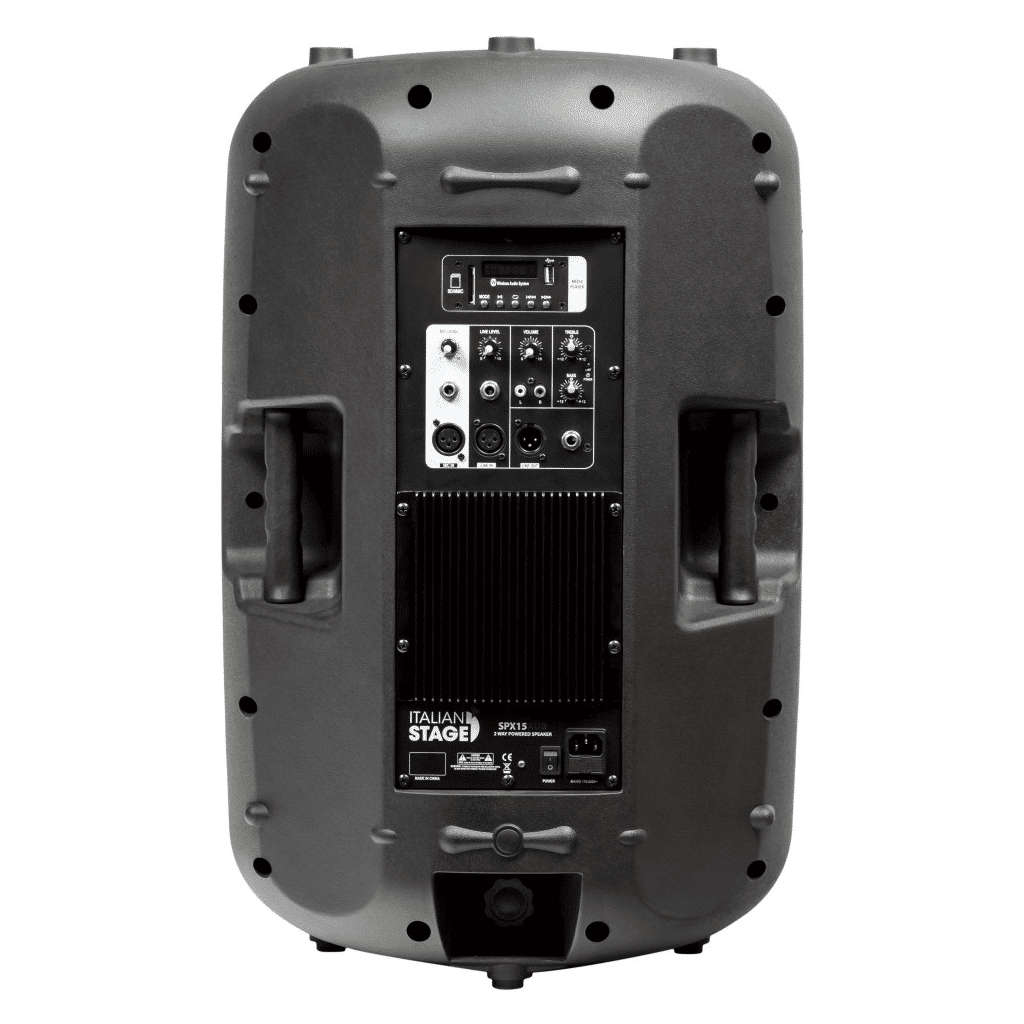 Italian Stage SPX15AUB 15" Active Speaker with Media Player