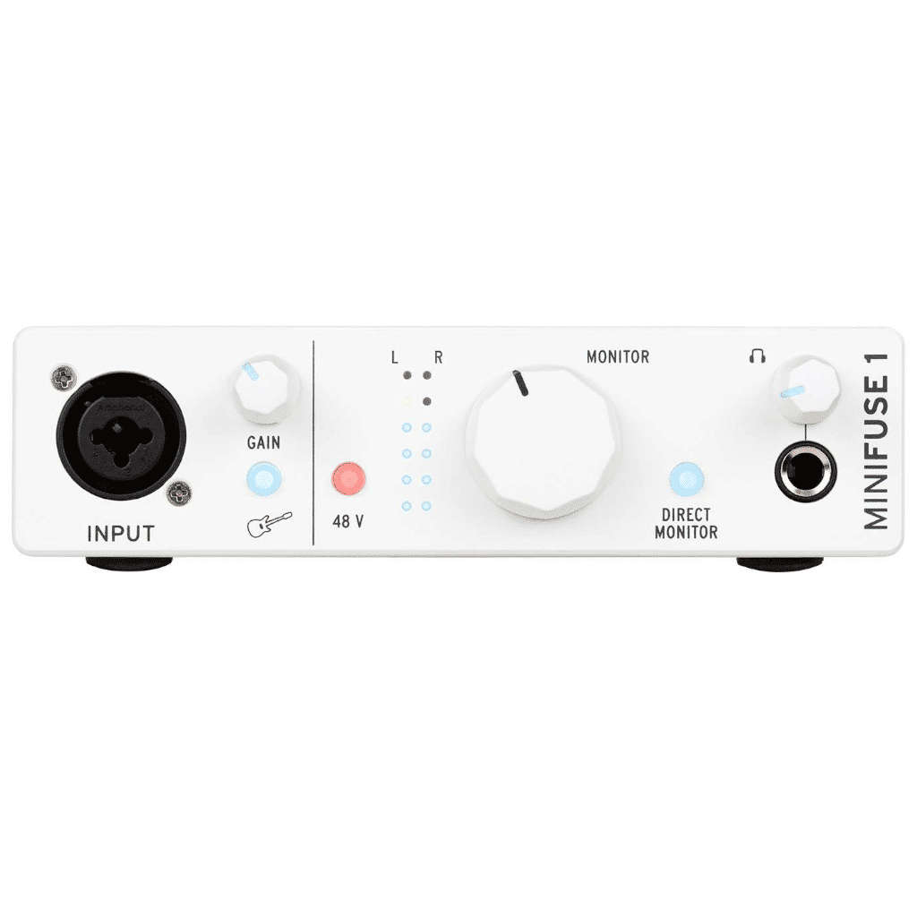 Arturia MiniFuse 1 USB-C Audio Interface - White