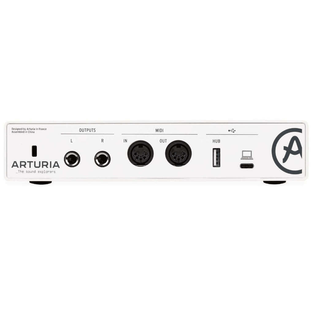 Arturia MiniFuse 2 USB-C Audio Interface - White