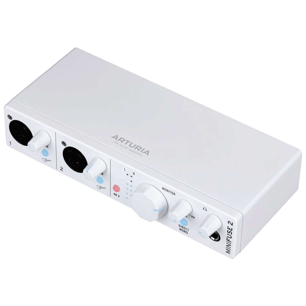 Arturia MiniFuse 2 USB-C Audio Interface - White