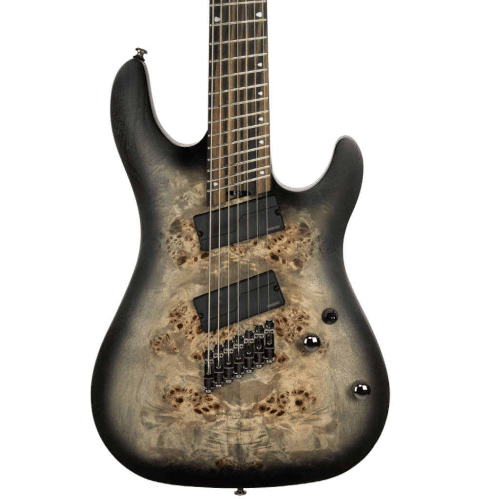Cort KX507 Multi Scale 7-String Electric Guitar - Star Dust Black