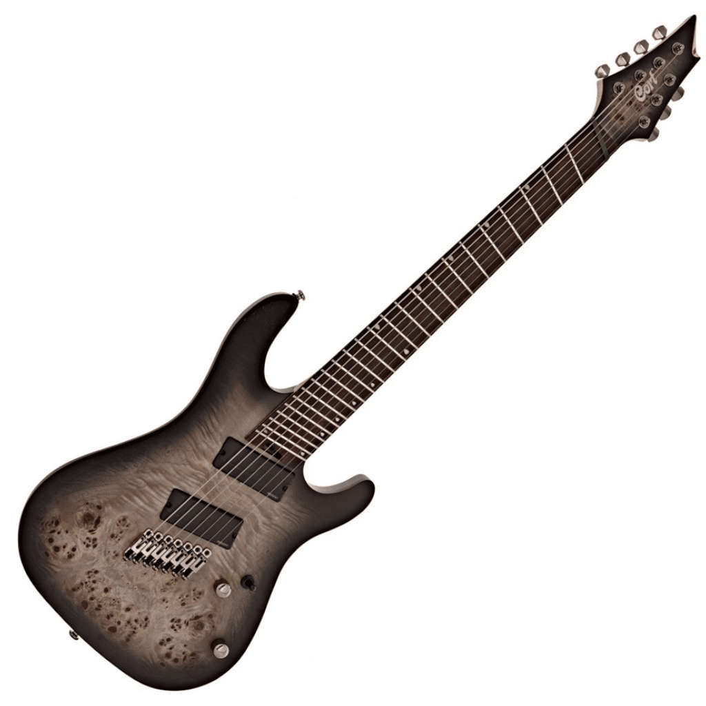 Cort KX507 Multi Scale 7-String Electric Guitar - Star Dust Black