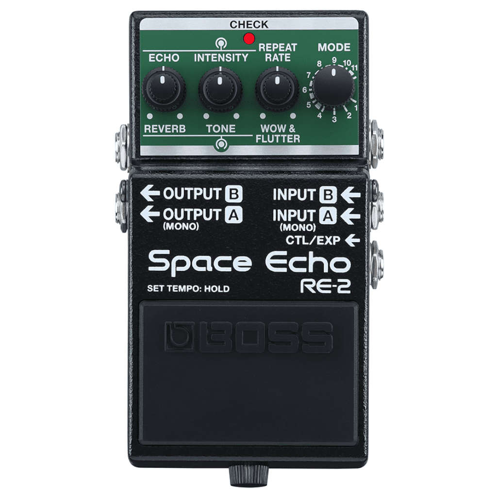 Boss RE-2 Space Echo Delay and Reverb Effects Pedal