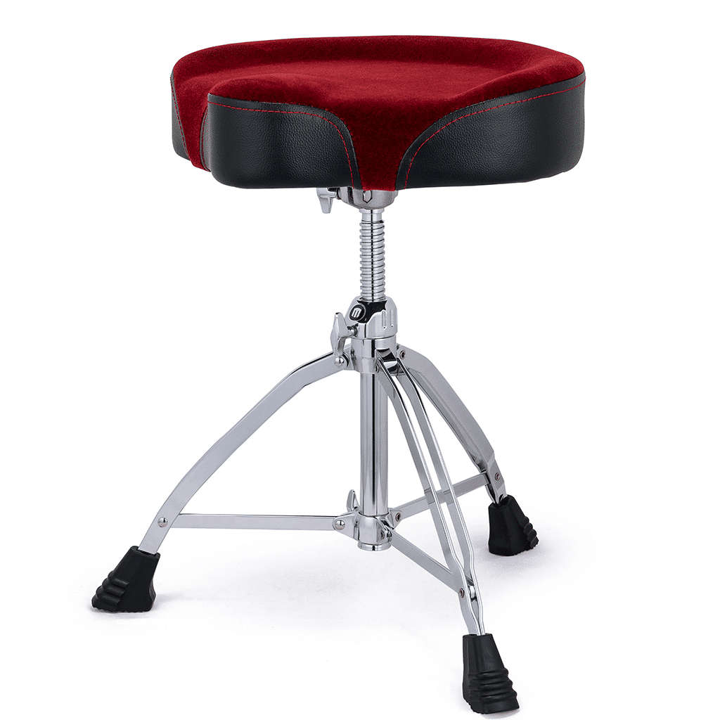 Mapex Saddle Top Drum Throne - Red Cloth