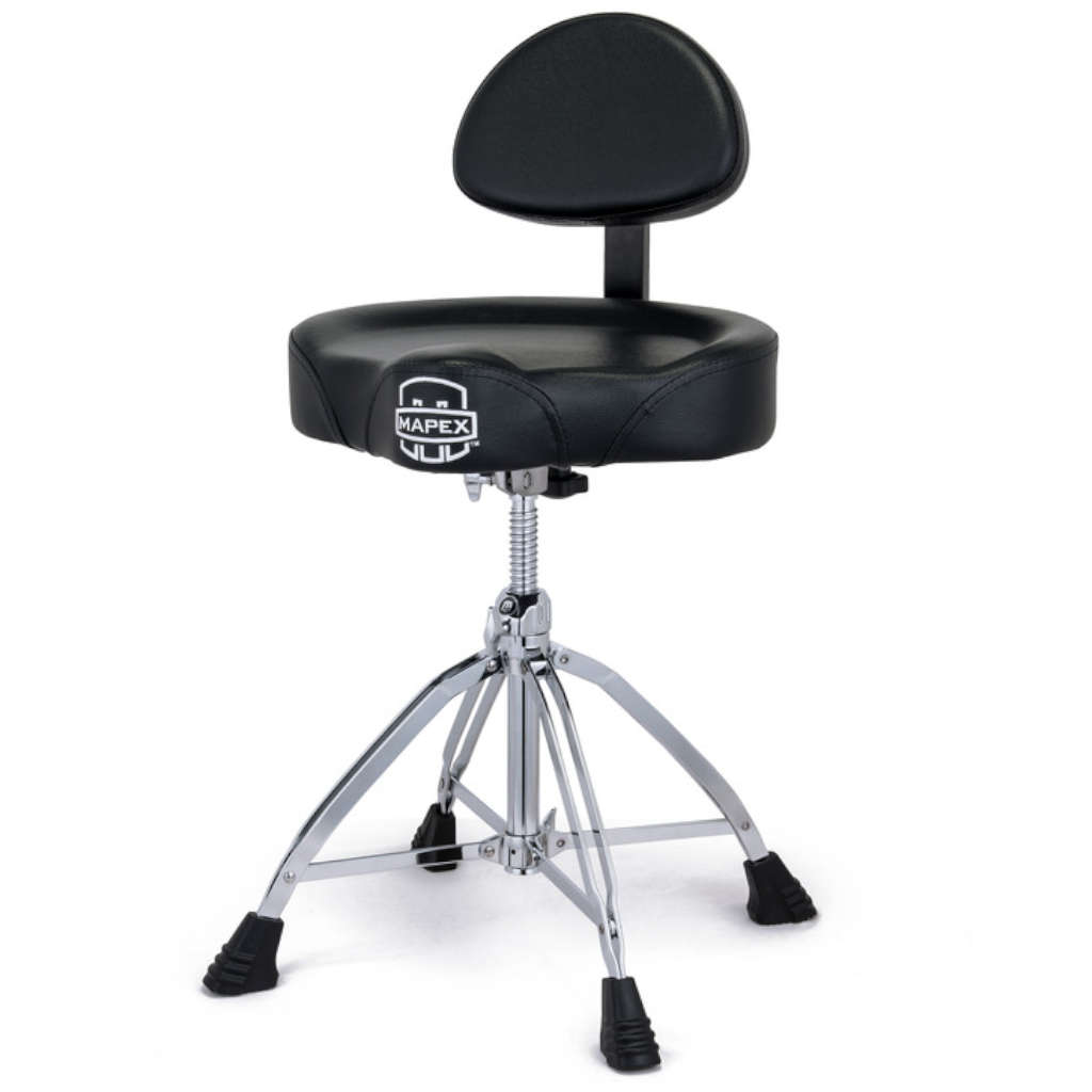 Mapex T875 Saddle Top Drum Throne with Backrest