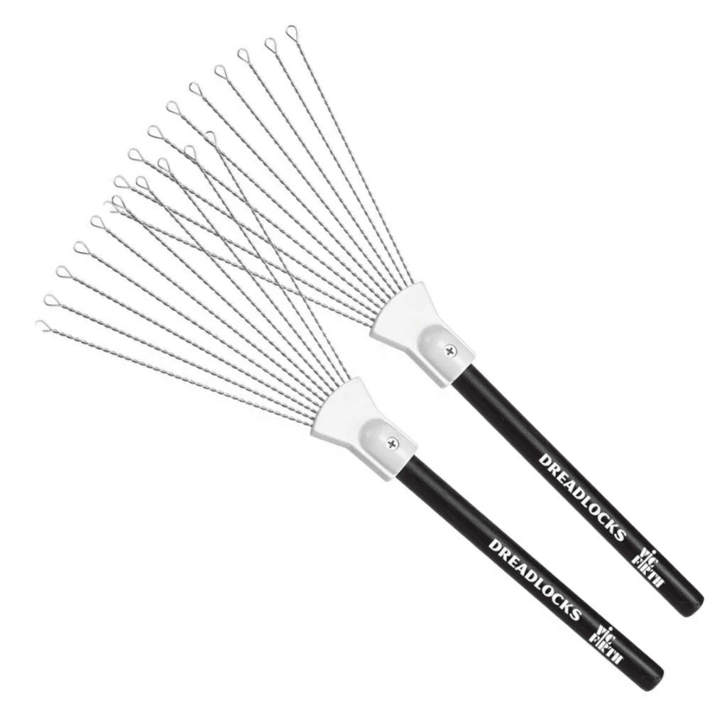 Vic Firth "Dreadlocks" Braided Stainless Steel Brushes