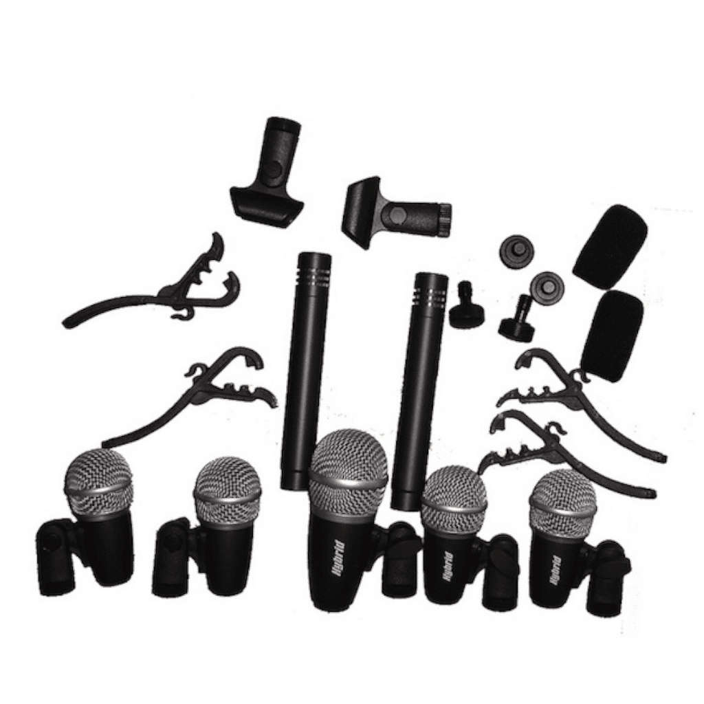 Hybrid DX7A 7-Piece Drum Mic Kit