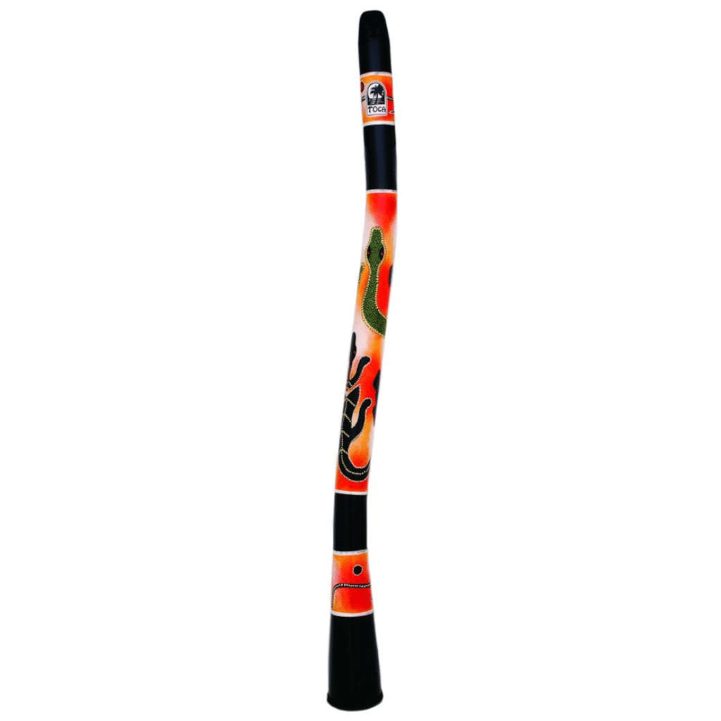 Toca DIDG-CG Curved Didgeridoo - Gecko Finish