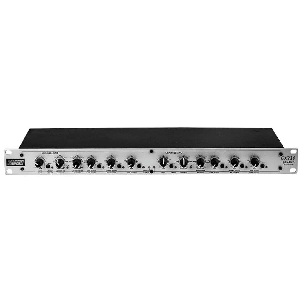 Hybrid CX234 - 3-Way Stereo / 4-Way Mono Active Crossover