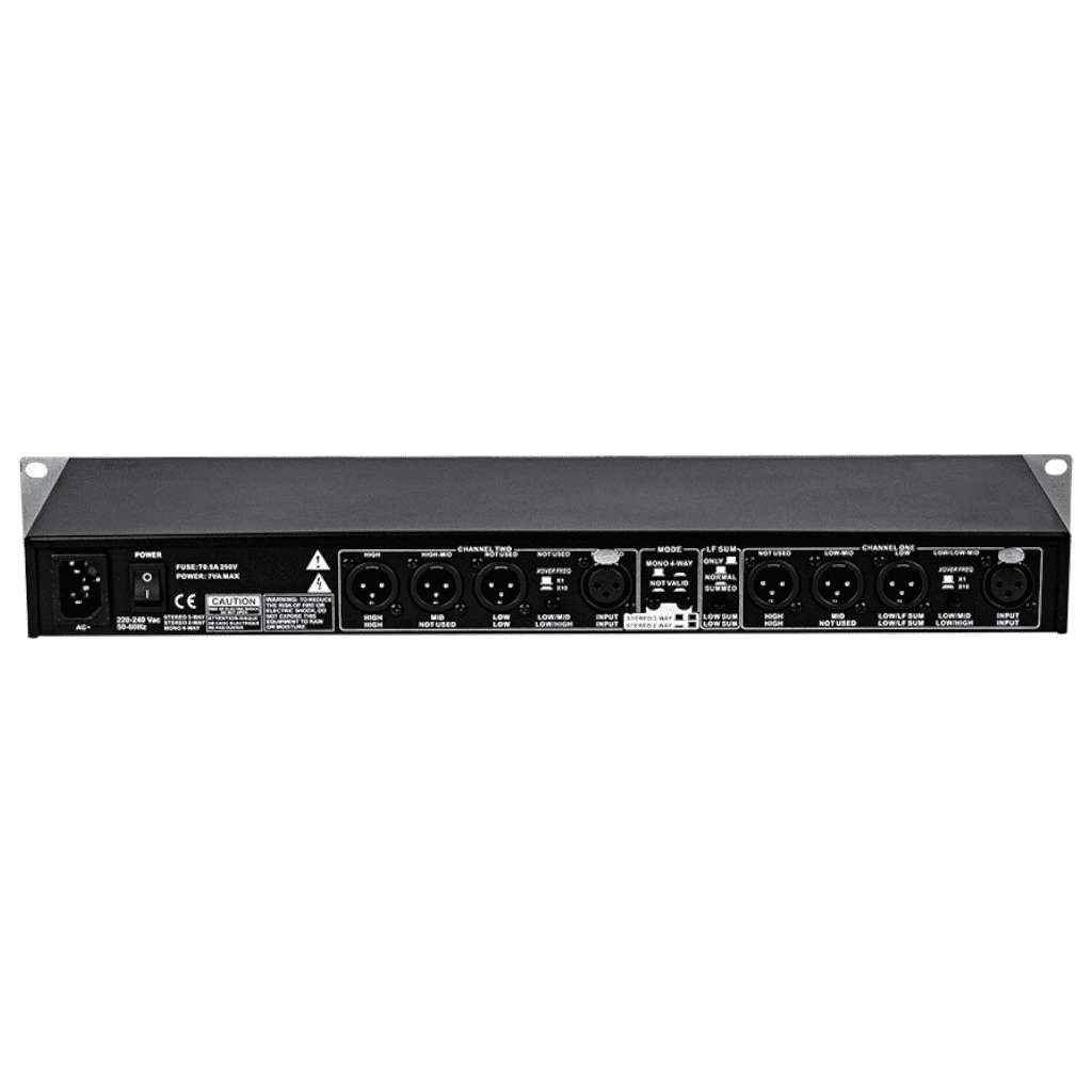 Hybrid CX234 - 3-Way Stereo / 4-Way Mono Active Crossover