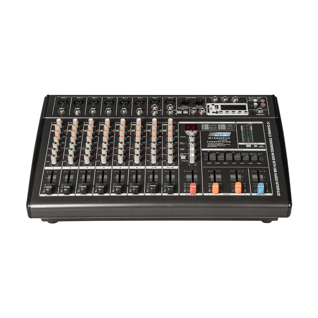 Hybrid M10800PUX 8-Channel Powered Mixer