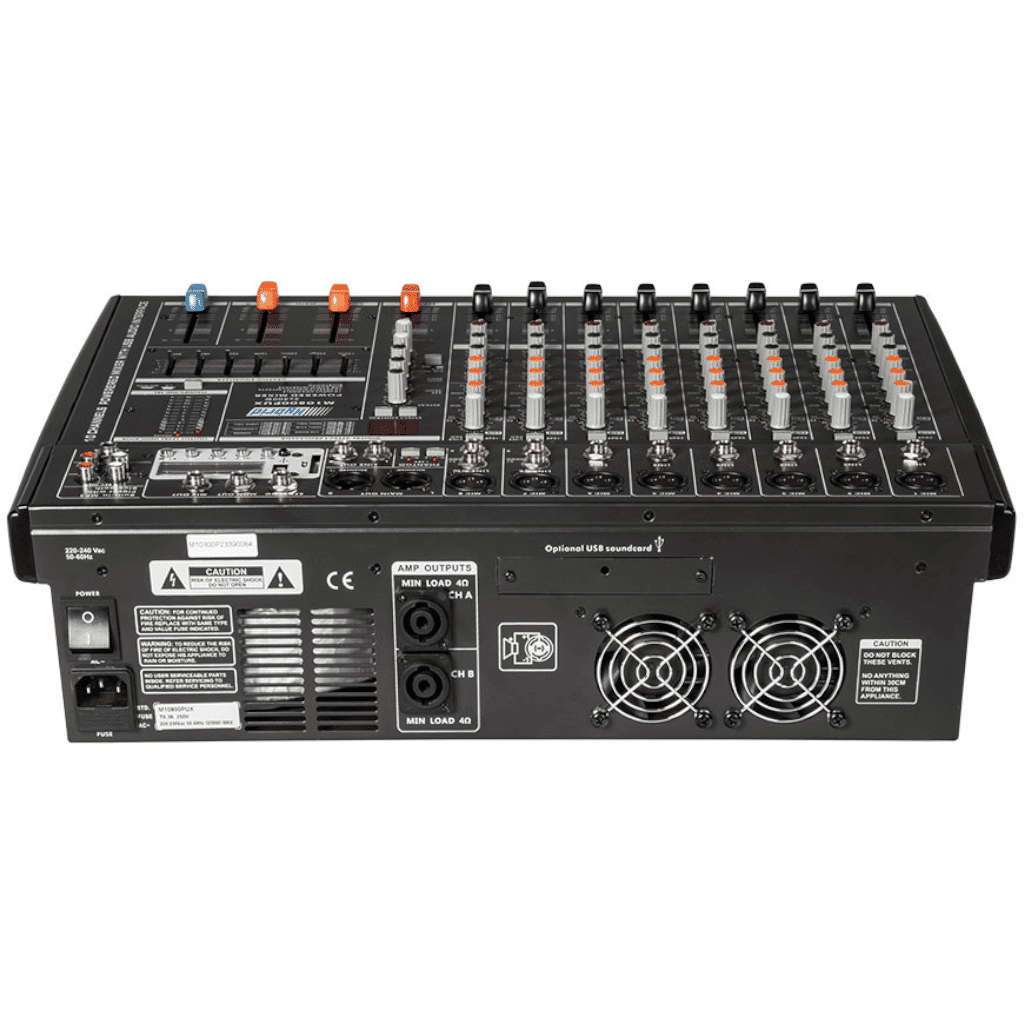 Hybrid M10800PUX 8-Channel Powered Mixer