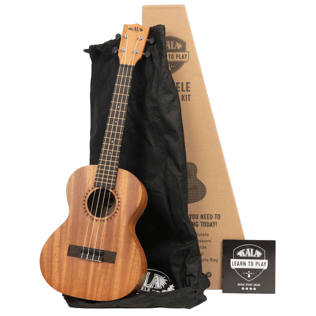 Kala Learn To Play Ukulele Tenor Starter Kit - Natural