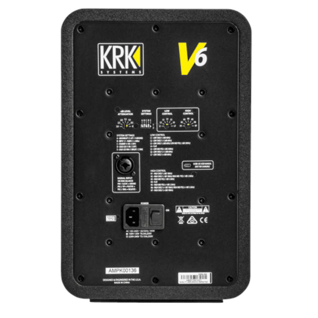 KRK V6 S4 6.5 inch Powered Studio Monitor - (Pair)