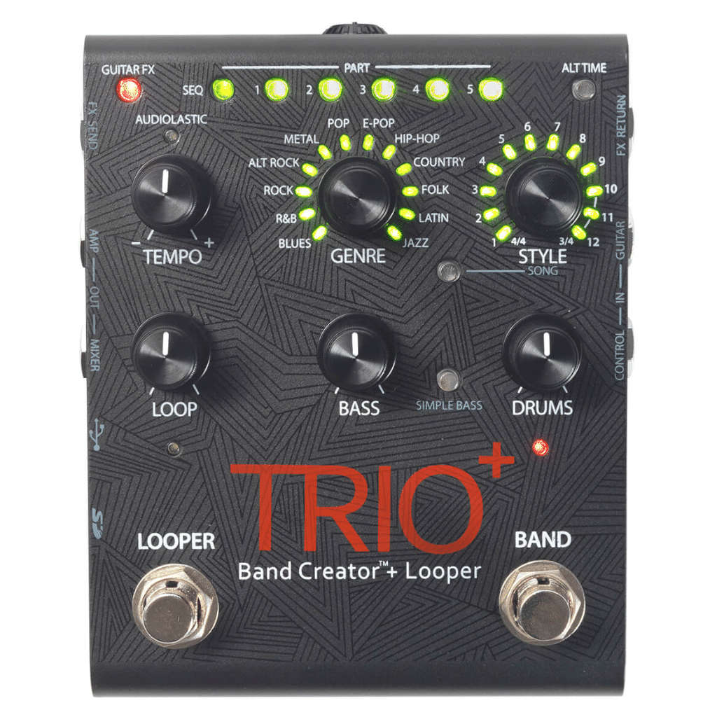 DigiTech Trio+ Band Creator and Looper Pedal