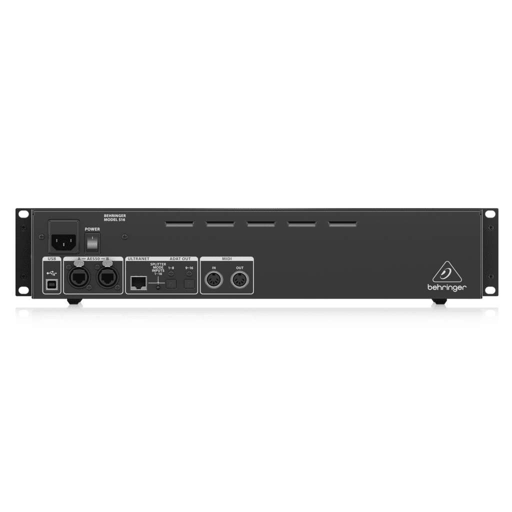 Behringer S16 16-input / 8-output Digital Stage Box (Open Box)