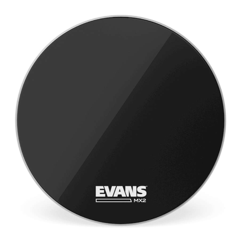 Evans MX2 26" Black Marching Bass Drumhead