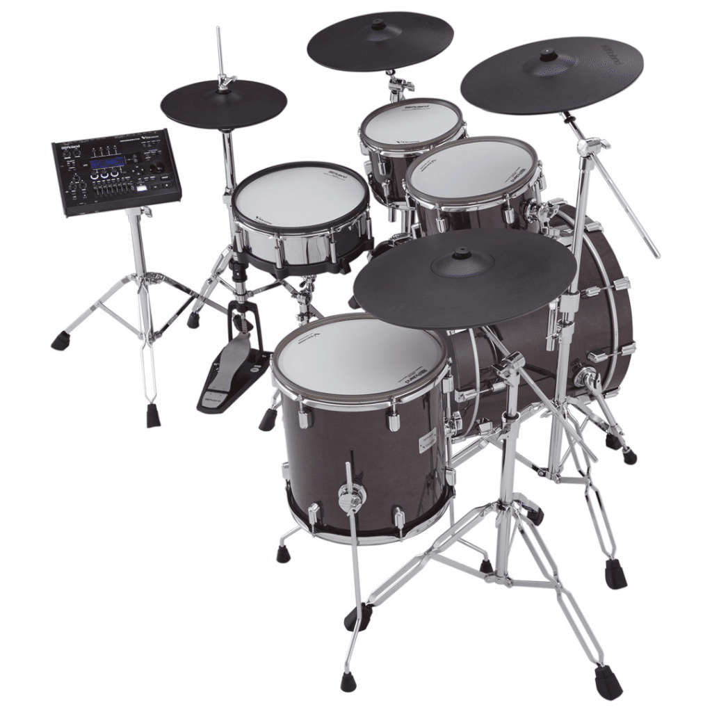 Roland V-Drums Acoustic Design VAD706 Electronic Drum Set - Gloss Ebony (Open Box)