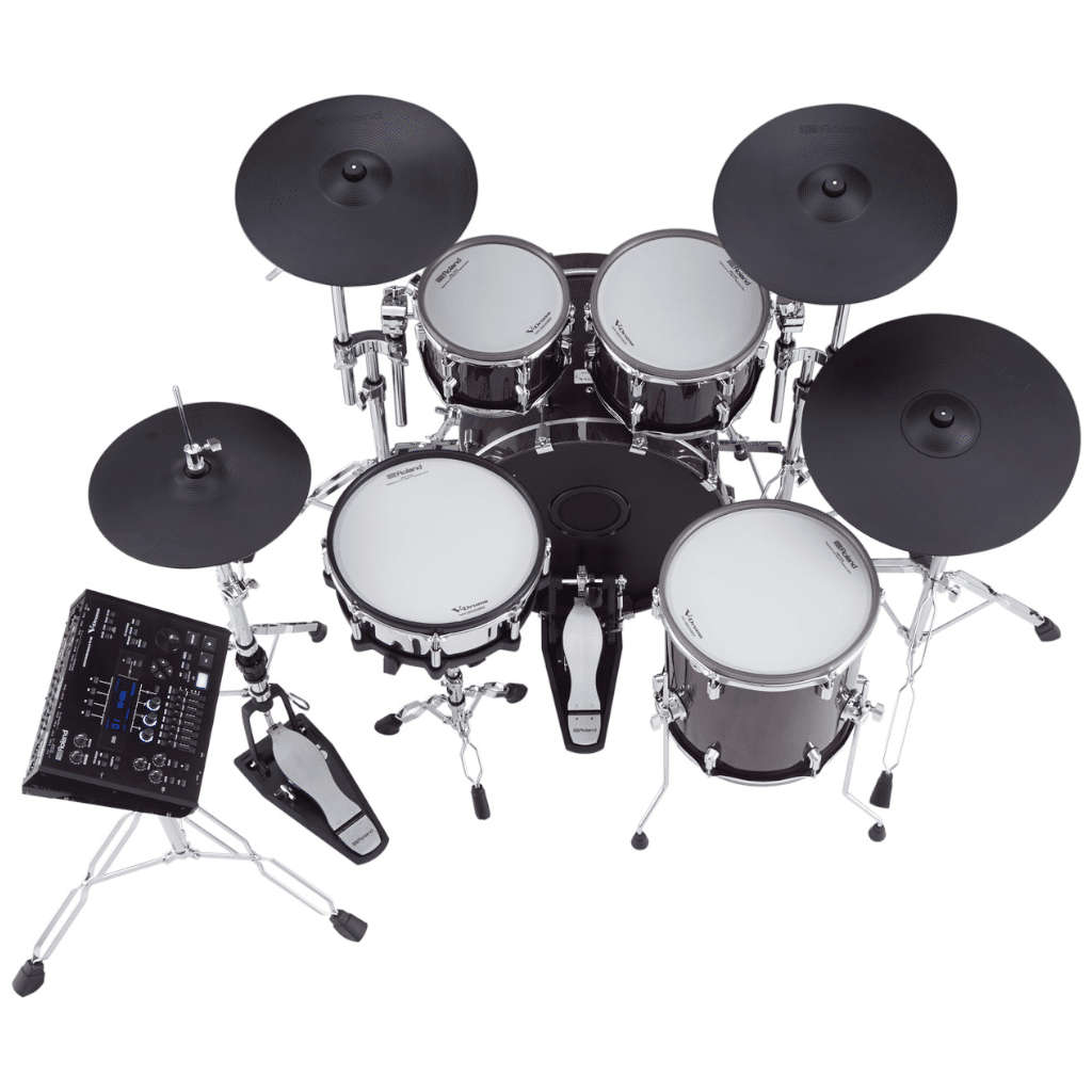 Roland V-Drums Acoustic Design VAD706 Electronic Drum Set - Gloss Ebony (Open Box)