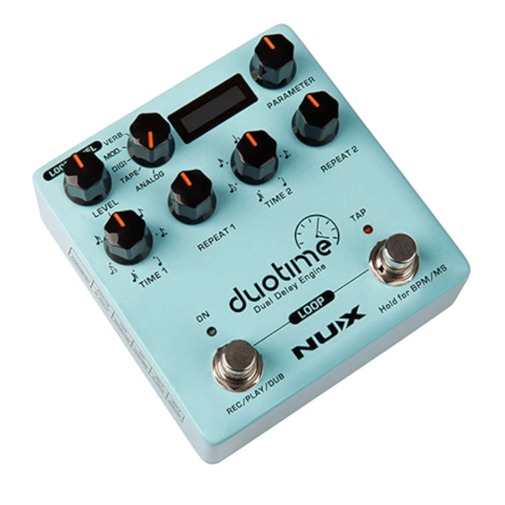 NUX NDD-6 Duotime Dual Delay Engine Effects Pedal
