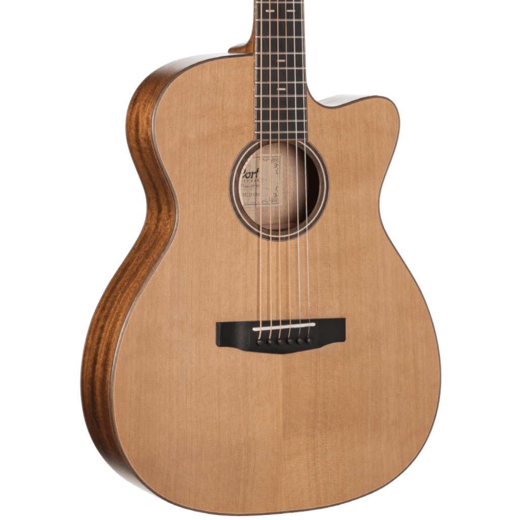 Cort Flow-OC Acoustic-Electric Guitar - Natural Satin
