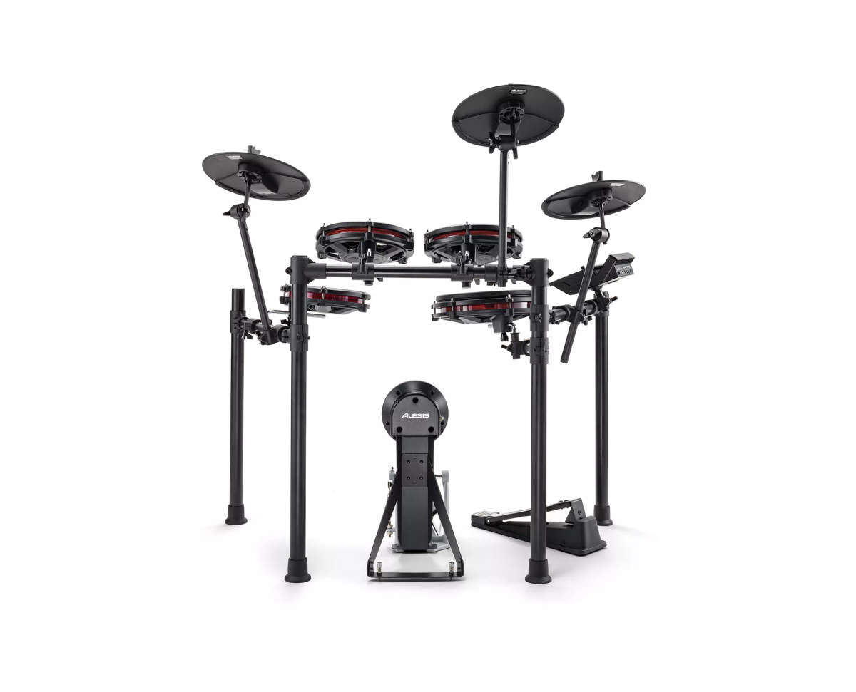 Alesis Nitro Max Electronic Drum Kit - 8-piece with Mesh Heads and Bluetooth