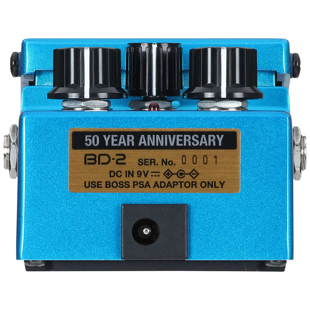 Boss BD-2 50th Anniversary Limited-Edition Blues Driver Overdrive Pedal