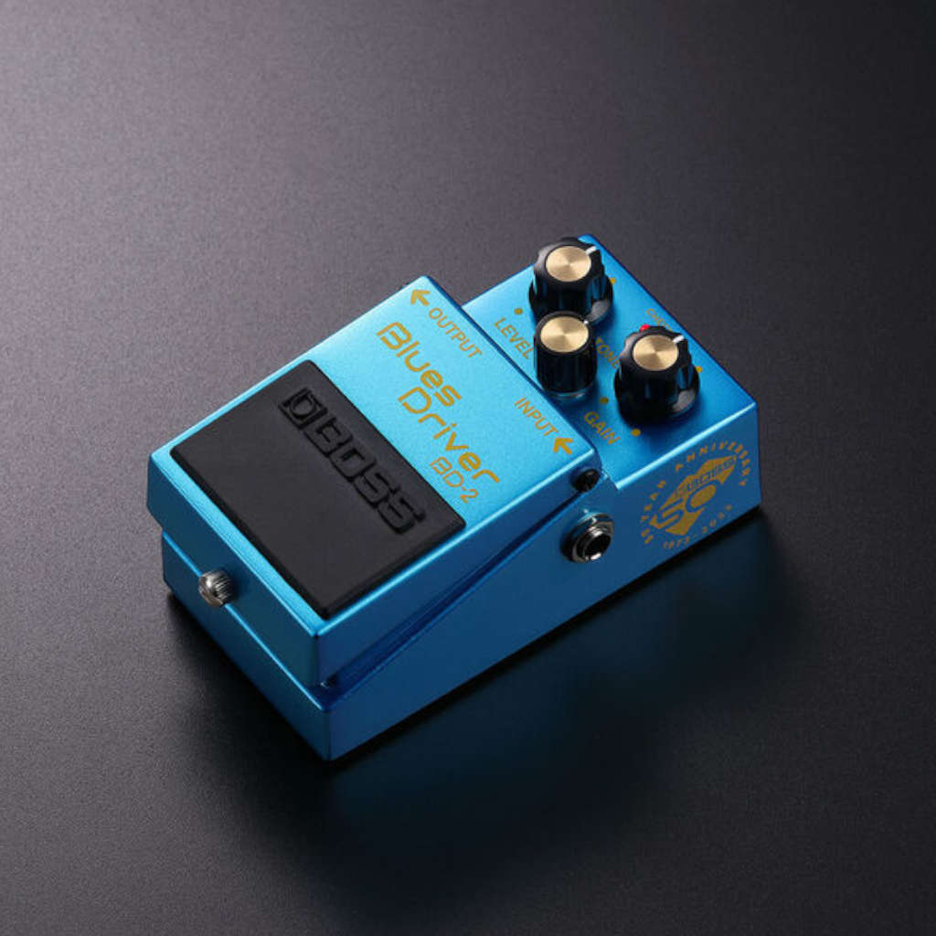 Boss BD-2 50th Anniversary Limited-Edition Blues Driver Overdrive Pedal