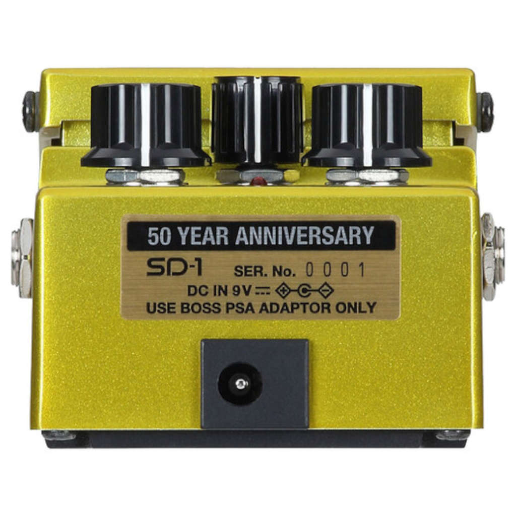 Boss SD-1 50th Anniversary Limited-Edition Super OverDrive Pedal