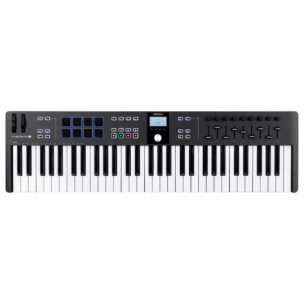 Arturia KeyLab Essential mk3 61-key Keyboard Controller - Black
