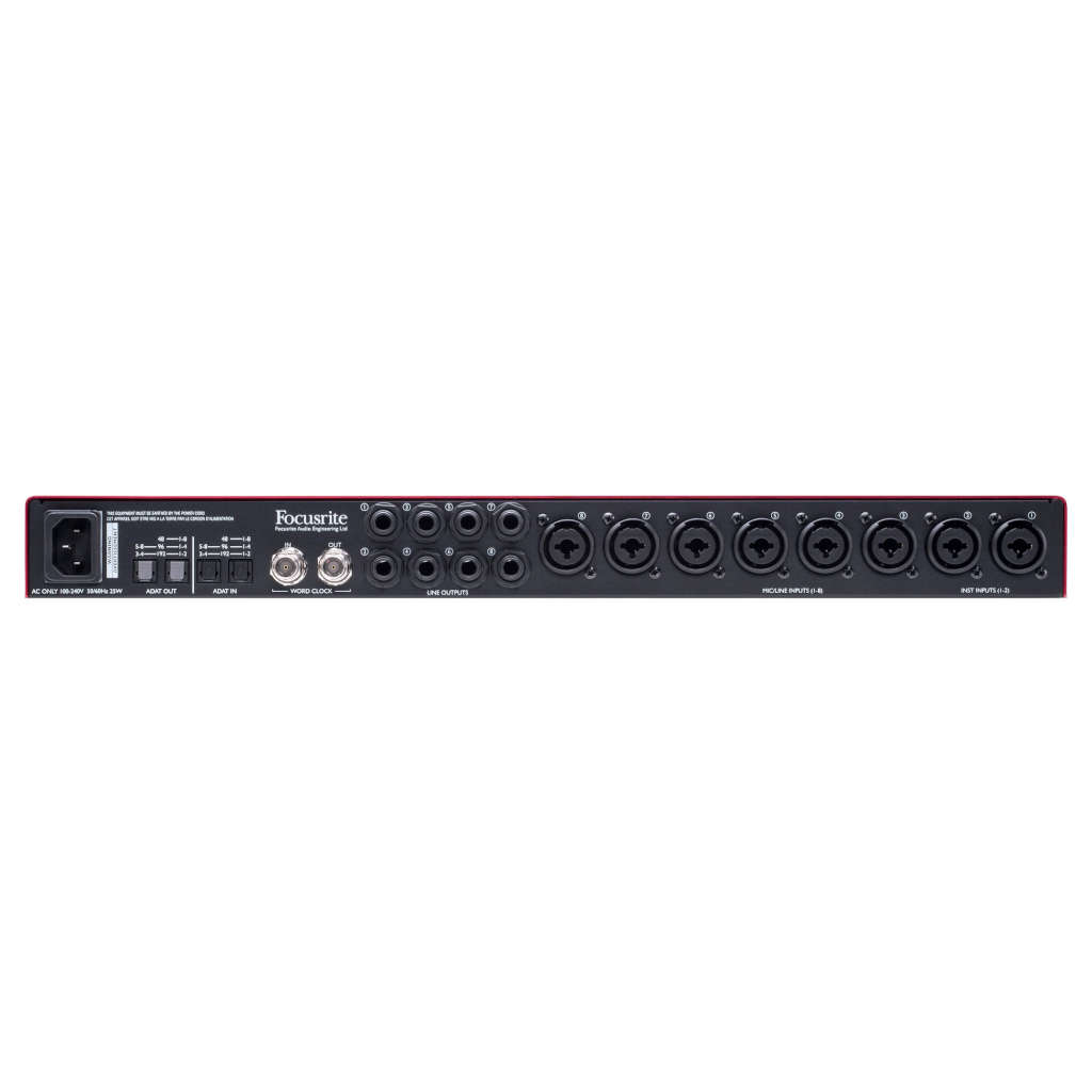 Focusrite Scarlett OctoPre Dynamic Mic Preamp with ADAT Connectivity