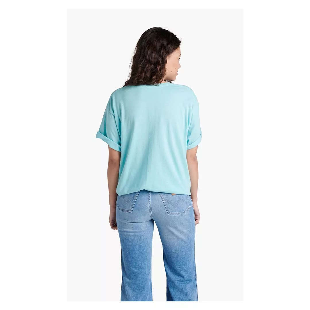 Fender Spaghetti Logo T-Shirt Daphne Blue - S