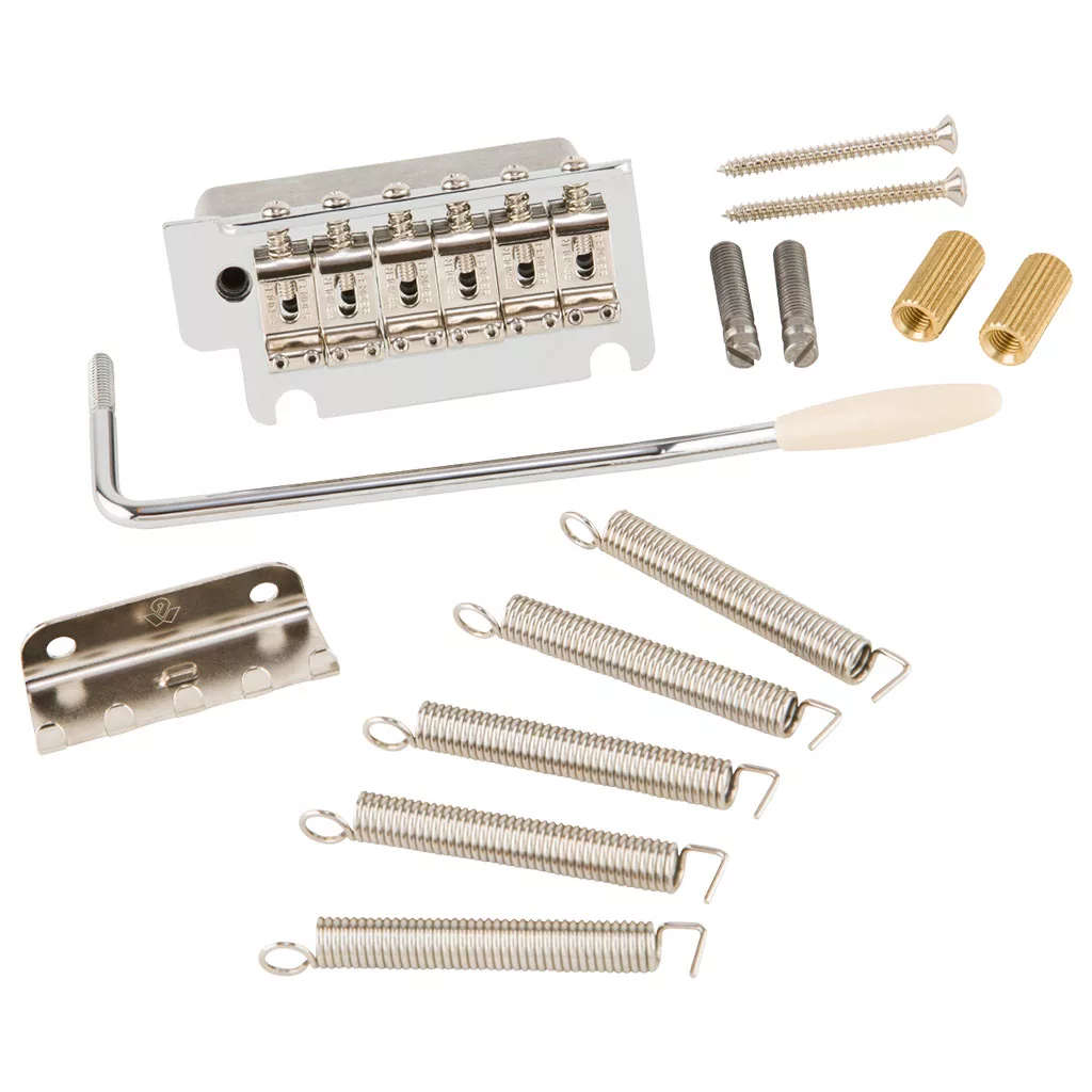 Fender Deluxe Series 2-Point Tremolo Assembly, Chrome