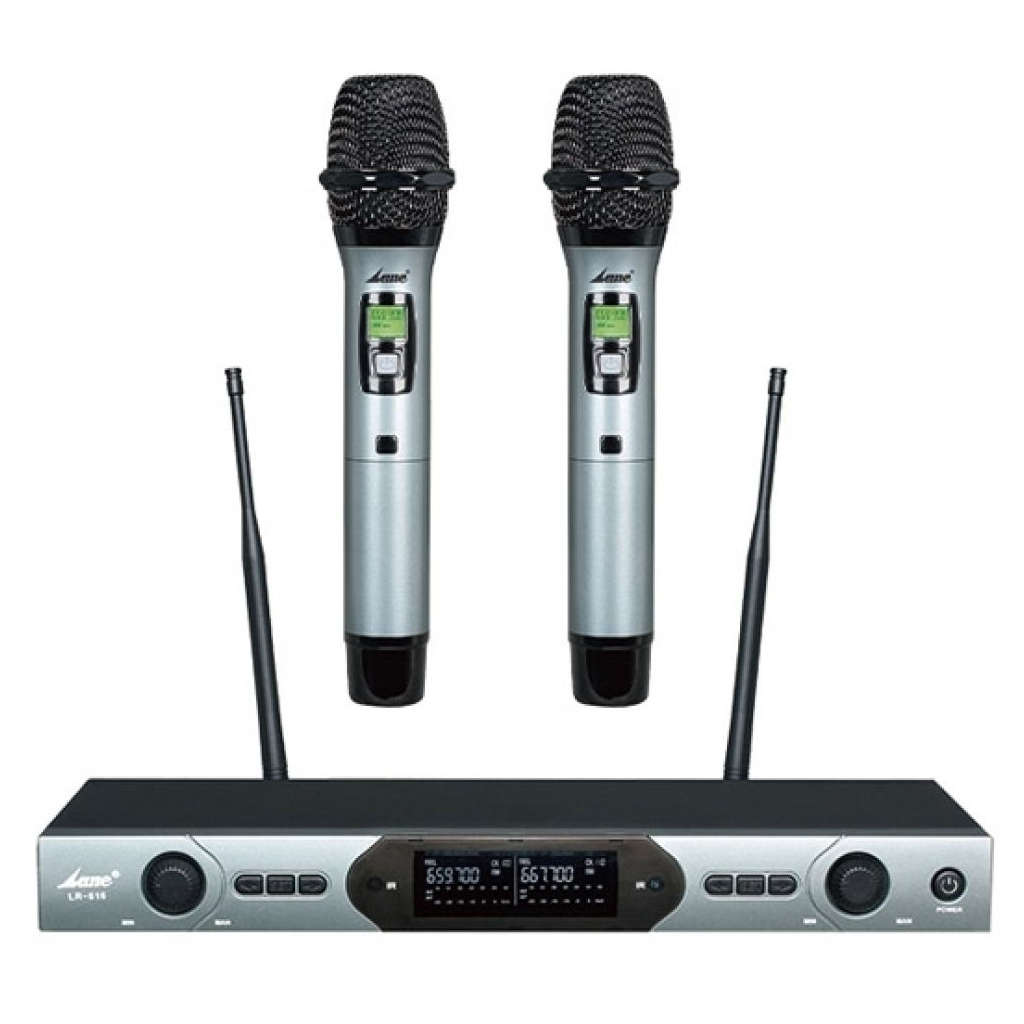 Lane LR-616 Dual Handheld Wireless Microphone Set
