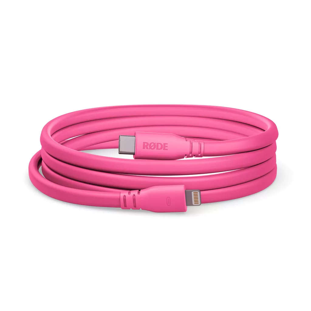 Rode SC19 - 1.5m USB-C to Lightning Cable - Pink