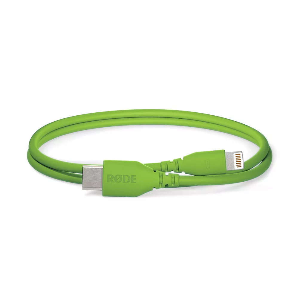 Rode SC21 - 30cm USB-C to Lightning Cable - Green