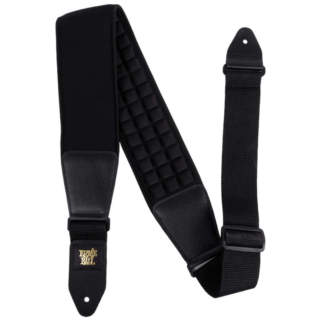 Ernie Ball Cloud Comfort Guitar Strap - Wide -  Black