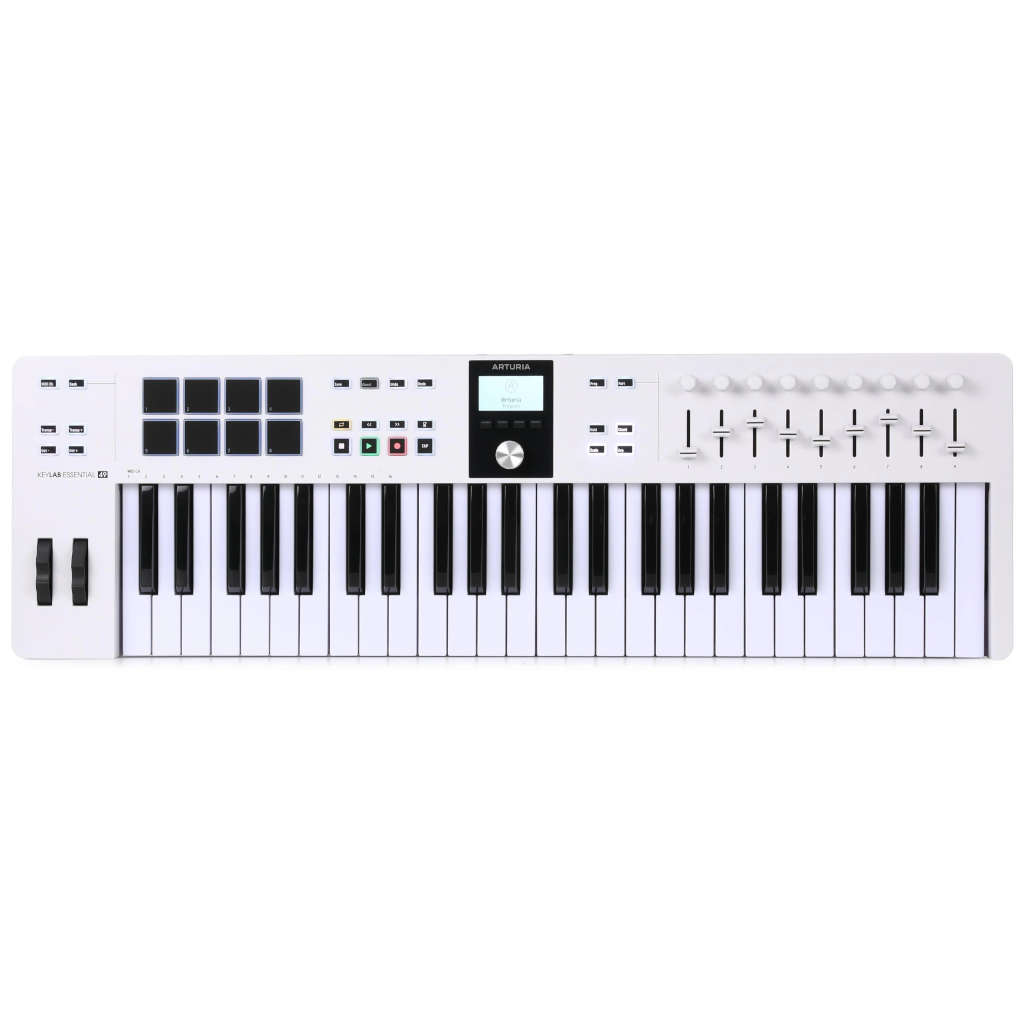 Arturia KeyLab Essential mk3 49-key Keyboard Controller - White