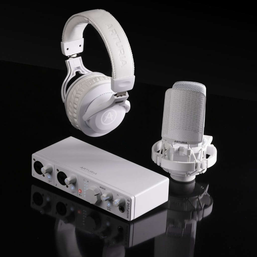 Arturia MiniFuse 2 Recording Pack - White