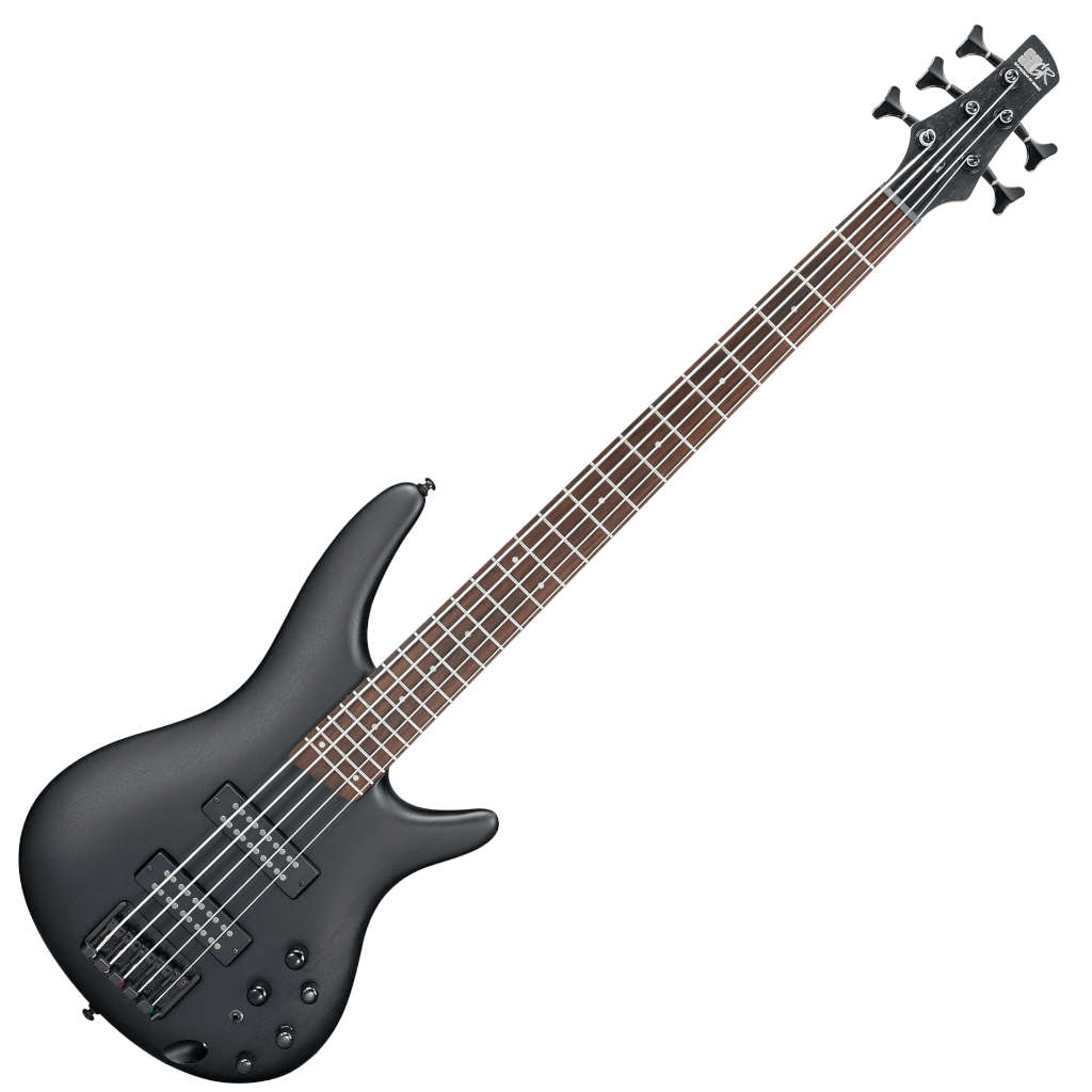 Ibanez Standard SR305E 5-String Bass Guitar - Weathered Black
