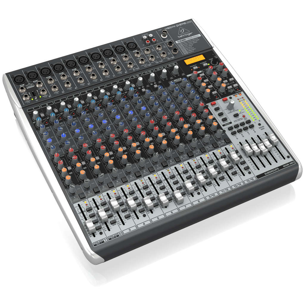 Behringer Xenyx QX2442USB Mixer with USB and Effects