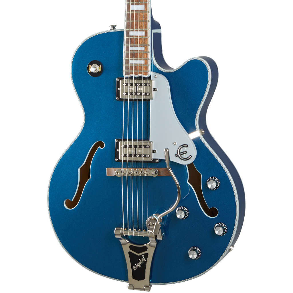 Epiphone Emperor Swingster Hollowbody - Delta Blue Metallic
