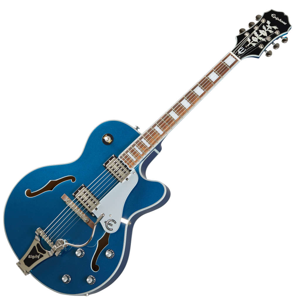 Epiphone Emperor Swingster Hollowbody - Delta Blue Metallic
