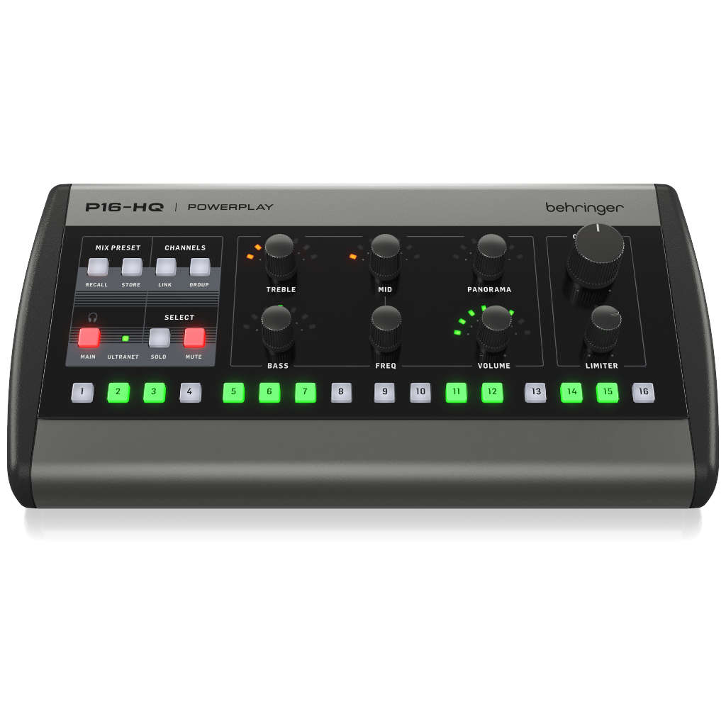 Behringer Powerplay P16-HQ 16-channel Digital Personal Mixer