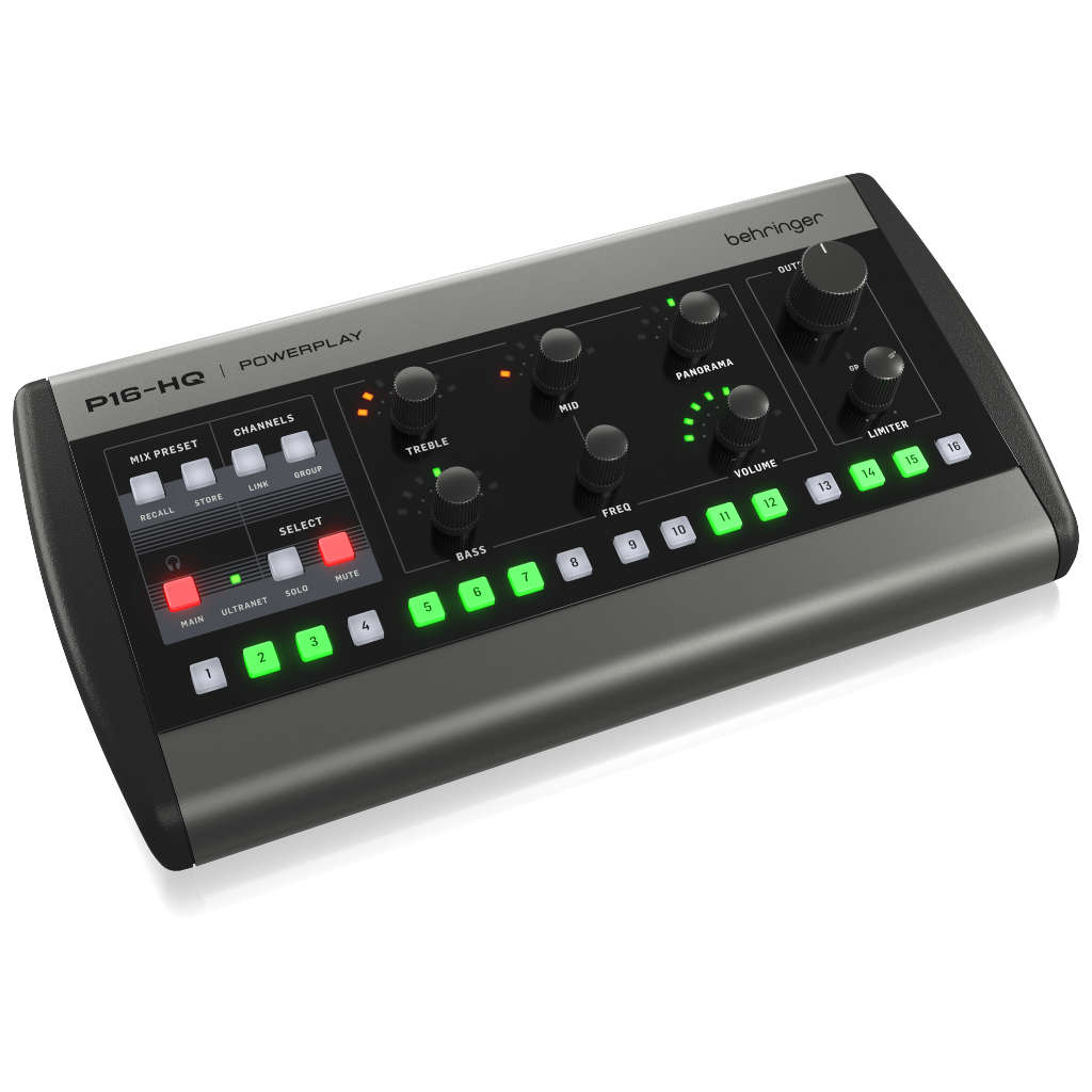 Behringer Powerplay P16-HQ 16-channel Digital Personal Mixer