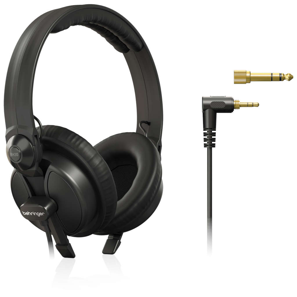 Behringer BH30 Premium Supra-Aural Closed-back DJ Headphones