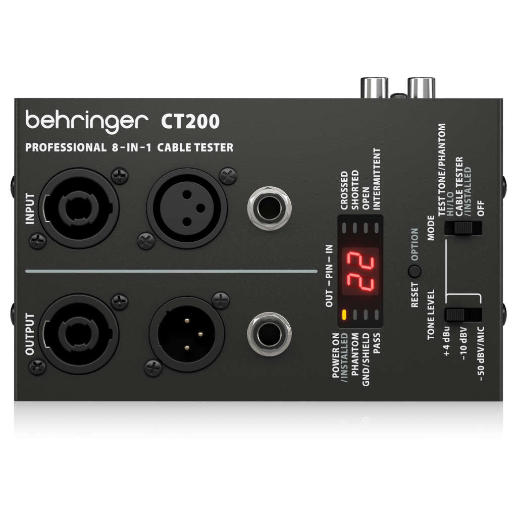 Behringer CT200 8-in-1 Cable Tester